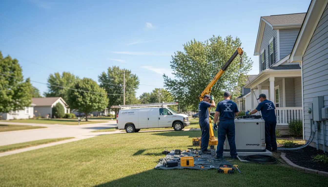 Generator Installation in Schererville, IN near me
